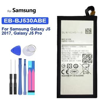 Baterija EB-BJ530ABE skirta Samsung Galaxy J5 2017 SM-J530F 2017 Edition J530F J530G Batteria + stebėjimo numeris