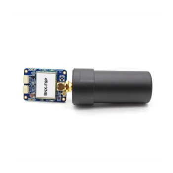 BNX-F9P RTK GPS GNSS modulio didelio tikslumo ZED-F9P plokštė ir spiralės antena, skirta naudoti centimetro lygyje