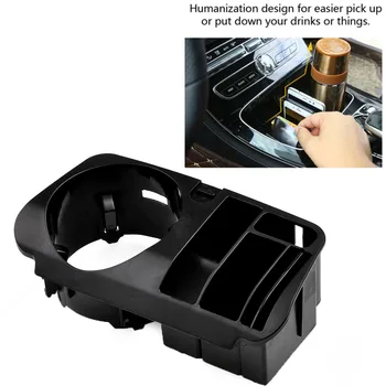 Car Central Storage Box Cup Holder Stand for Mercedes Benz C Class X253 E Central Storage Box