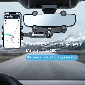 Creative Car GPS navigacijos laikiklis Mobiliųjų telefonų stovas Lengvas mobiliojo telefono laikiklis 360 laipsnių pasukimas vairavimui