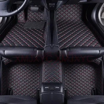 Custom 3D automobilių grindų kilimėliai Audi A7 Sportback 4GA 4GF 4KA 2019-2023 A8 A8L 2003-2010 Interjero aksesuarai Dirbtinė oda