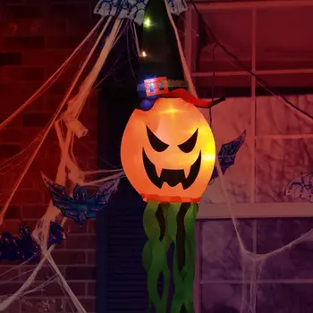 Dekoratyvinė ilgaamžė Helovino raganos moliūgų stiliaus LED lempa vakarėliui