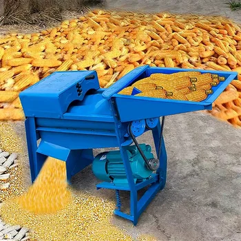 didelio efektyvumo kukurūzų lukštentuvas naudojo kukurūzų kūlimo mašiną kukurūzų lukštenimo mašina su ūkininku