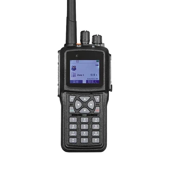 DP990 Nešiojama dvipusio radijo racija VHF UHF 100 mylių ilgo nuotolio DMR skaitmeninis mobilusis telefonas 