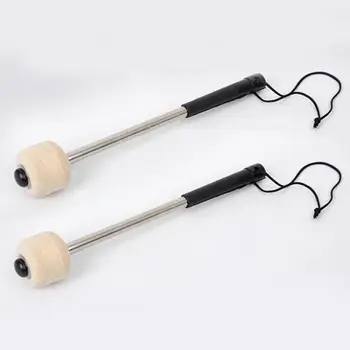 Drum Stick Clear Sound Ergonomics Handle Hanging Rope Professional Hard Metal Drum Sticks for Drum Beginner