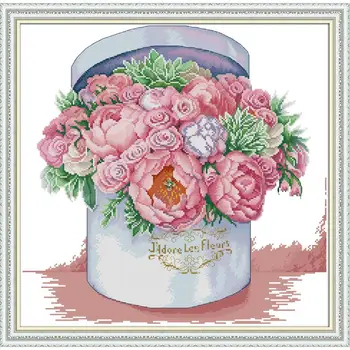 Džiaugsmo sekmadienis Atsiųskite jums aromatingų rožinių gėlių rankdarbių 