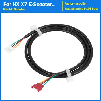 Elektrinio paspirtuko prijungimo kabelis HX X7 Kickscooter valdiklio prietaisų skydelis Duomenų kabelis Laidas Maitinimo laidas Duomenų linija Liepsnos lėtiklis