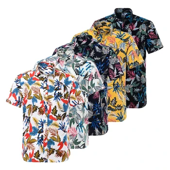 Europos 3D spausdinti marškiniai trumpomis rankovėmis Vyrai Moterys Paplūdimio sagos kišeniniai marškiniai Madingi drabužiai