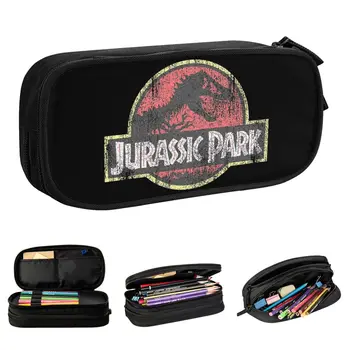 Fashion Jurassic Dinozaurų pieštukų dėklai Pieštuko maišelio laikiklis studentų didelės talpos krepšiai Studentai Mokyklos dovanų kanceliarinės prekės