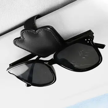 Funkcinis automobilio skydelio spaustukas Magnetinis dizainas Vienspalviai automobilio akiniai nuo saulės Spaustukas Platus taikymas Bilieto klipas visureigiui