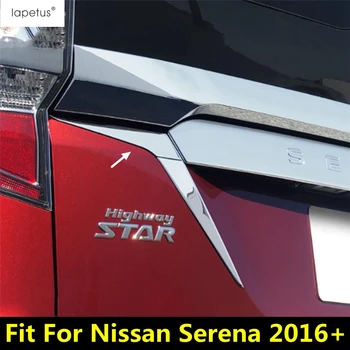 Galiniai bagažinės galiniai žibintai Žibintai Vokų antakių juostelės Dangtelio apdaila Nissan Serena 2016 - 2020 ABS Chrome priedai Išorinis komplektas