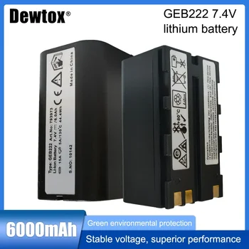 GEB222 7.4V 6000mAh įkraunama ličio baterija visai stočiai ATX1200 GPS1200 GRX1200 Piper 100 200 tyrimo instrumentas