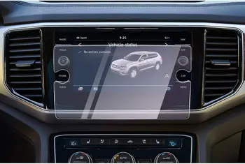 Grūdinto stiklo plėvelė Skirta Volkswagen Arteno 2019- 2023 8 colių LCD automobilių informacijos ir pramogų radijas GPS navigacijos ekrano apsaugos prietaisų skydelis