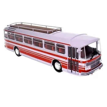 Hachette, Saviem S53M Bus 1972, Scale 1:43, Diecast Miniature, Bus & Autocars du Monde Collection without Fascicle, Made by IXO, Original Blister Packaging without Base