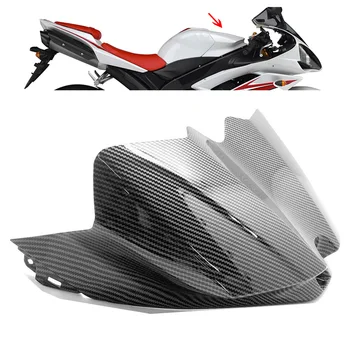 Hydro Dipped Carbon Fiber Finish Gas Tank Air Box Front Cover Finish for YAMAHA YZF R1 YZF-R1 2007 2008