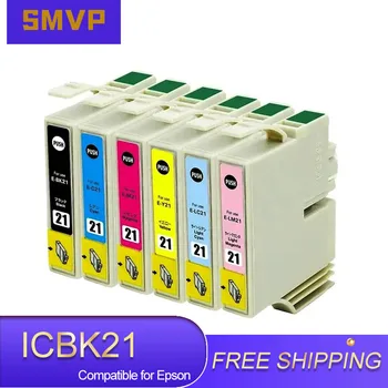 ICBK21 ICC21 ICM21 ICY21 ICLM21 ICLM21 Premium spalvų rašalinio rašalo kasetė Epson PM-930C spausdintuvui