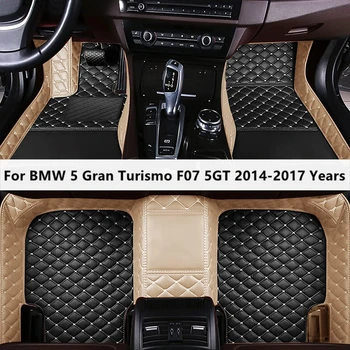 Individualūs automobilių grindų kilimėliai BMW 5 Gran Turismo F07 5GT 2014-2017 metai Alfombrillas Foot Coche Accessories Auto