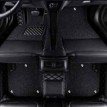 Individualūs automobilių grindų kilimėliai Ford F-150 4 durims 2015-2022 Interjero detalės Automobilių aksesuarai Dviaukščiai nuimami