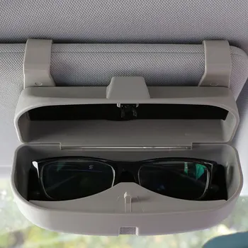 Jameo Auto Car Saulės skydelio akinių dėžutė Akiniai nuo saulės Dėklo laikiklis Laikymo dėžutė Hyundai Verna Solaris Tucson Ix35 i25 i20 dalys