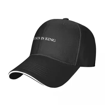 Jesus Is King Baseball Cap Christian Faith Inspirational Sport Cheap Trucker Hat Street Style Custom Unisex Snapback Cap