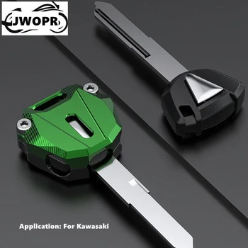 JWOPR motociklų motorolerio rakto galvutės apsauginis apvalkalas Kūrybinio rakto dangtelio modifikavimo priedai, skirti Kawasaki Ninja 400 Ninja650