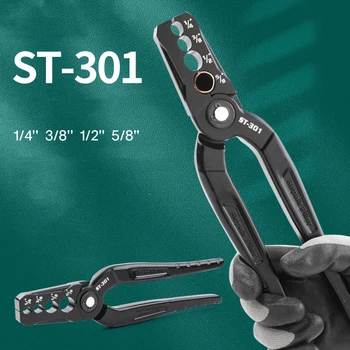 K50 ST301 Varinių vamzdžių taisymo replės Universalus apvalus replės įrankis Apvalus ir plokščias sulankstomas vamzdis Greitai pašalina nuotėkius