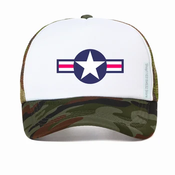 Karinė kepurė Penkių smailių žvaigždžių armijos kepurės vyrai Kamufliažas ORO PAJĖGOS Karinė kepurė Armija JAV oro pajėgų armija Kepurės