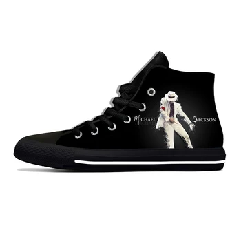 Karštas pop karalius Michaelas Jacksonas Roko muzika Mada Laisvalaikio batai Aukštas viršus Kvėpuojantys vyrai Moteriški sportbačiai Lengvi lentiniai batai