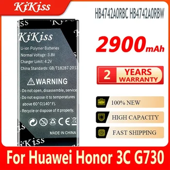 KiKiss baterija HB4742A0RBC HB4742A0RBW baterija Huawei Honor 3C baterija G730 G740 H30-T00 H30-T10 H30-U10 H30 Telefonas