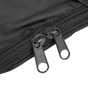 Krepšio trikojo krepšys Juodas nešiojimo skersmuo: 13CM rankinė nailono Oksfordo audinio kempinė mikrofono fotografijai Šviesa Visiškai nauja