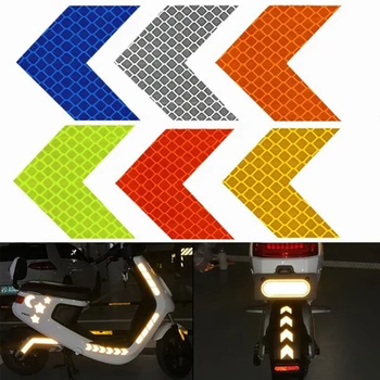 Krepšys Dviratis šviesą atspindintys lipdukai Sparno lipdukas Automobilio motociklas Fluorescencinis įspėjamasis dekoras Dviračio šviesos apsauga