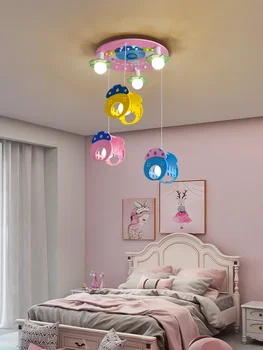 Kūrybinis animacinis filmas Vaikų kambarys Šviesa LED energiją taupantis miegamojo kambarys Vaikų darželis Šviesus berniukas Mergaitė Šviestuvas Pramogų parkas