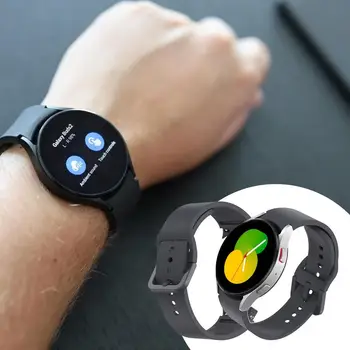 Laikrodžio juostos silikonas Samsung Galaxywatch 5 Pro 40mm 44mm dirželis Sport Smart Wristband apyrankė Galaxy Watch 4 5