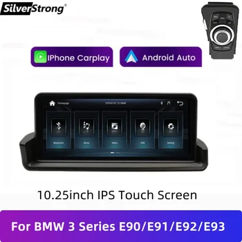 Linux belaidis Apple CarPlay Android Auto Car Multimedia skirtas BMW 3 Series E90 E91 E92 E93 2005-2012 Pagrindinio bloko jutiklinis ekranas