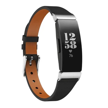 madingos odinės juostos Dirželiai, skirti Fitbit Inspire/Inspire HR Smart Watch Band Wrists Apyrankės keitimas Dirželis Fitbit Inspire