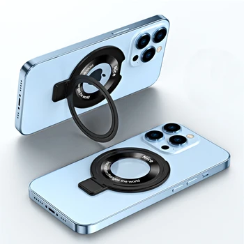 magnetinis mobiliojo telefono žiedo laikiklis Telefono rankenos stovo laikiklis, suderinamas su iPhone 12 13 14 MagSafe belaidis įkrovimas