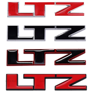 Metalinė automobilio bagažinė Galinis viso kėbulo šoninis lipdukas Chevrolet LTZ emblema Cruze Captiva Spark Colorado Aveo Auto Decal Decoration