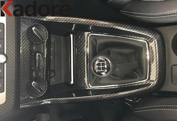 MG Zs visureigiui 2017 2018 Anglies pluošto automobilio centrinė konsolė Pavarų perjungimo dėžės skydelio dangtelio apdaila Apdaila Interjero liejimo priedai