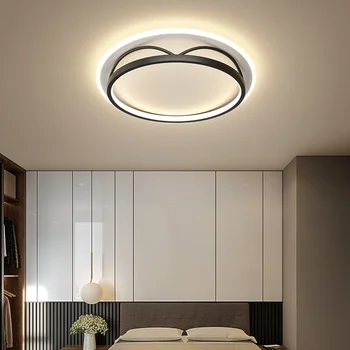 Miegamojo led lubų šviestuvas paprastas modernus pagrindinis miegamojo šviestuvas Šiaurietiška prabanga ins net red room lempa kūrybingos asmenybės lempos