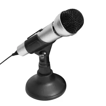 Mikrofonas dainuojančiam karaokės mikrofonui M9 mikrofonas Kompiuterio mikrofonas su universaliu suderinamumu Ergonomiškas dizainas