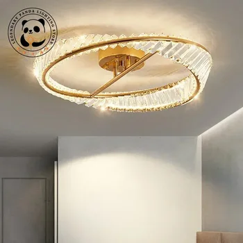 Modernūs LED lubų šviestuvai Įėjimo apšvietimas Krištolo lubos Šviestuvai svetainei Miegamasis Kitche Pakabinami šviestuvai Namų dekoras