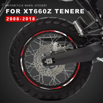 Motociklo ratų lipdukai Neperšlampamas ratlankio lipdukas Yamaha Tenere 660 Priedai XT660Z XTZ 660 XTZ660 2008-2018 2017 Decal