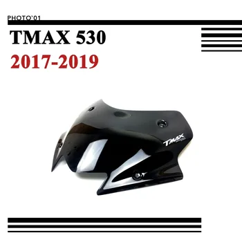 Motociklų priekinio stiklo burbulinis priekinis stiklas Juodas vėjo deflektorius Yamaha TMAX 530 TMAX530 2017 2018 2019