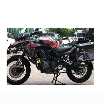 Motociklų priekinių žibintų aptakų lipdukai Lipdukai Benelli TRK502 emblemos 2017 2018