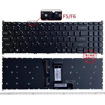 Nauja JAV klaviatūra su foniniu apšvietimu Acer Swift 3 SF315-51 SF315-51G N17P4 A515-52 A515-53 A515-52G A515-54