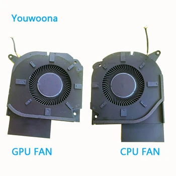 NAUJAS ORIGINALUS nešiojamojo kompiuterio procesoriaus GPU aušinimo ventiliatorius, skirtas HP OMEN 9 16-U TPN-C167 N44741-001 5V