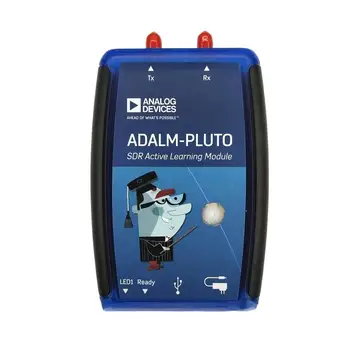Nauji ADALM-PLUTO RF kūrimo įrankiai SDR aktyvaus mokymosi platforma nuo 325 MHz iki 3,8 GHz ADALM PLUTO