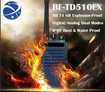 New Arrival 5W dvipusis radijas Uhf su GPS funkcija IP68 BelFone TD-510EX Atsparus sprogimui 