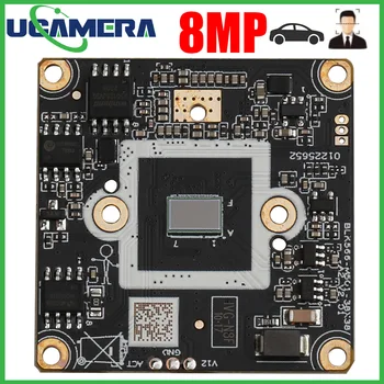NT98566 SC8239 8MP H.265 HD IP kameros modulio plokštė 3840 * 2160 CMOS tinklo CMS XMEYE RTSP veido judesio aptikimo garso garsiakalbis