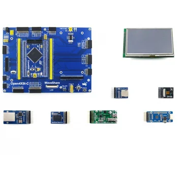 Open429I-C Pack A#STM32 Development Board for STM32F429I MCU STM32F429IGT6 ARM Cortex M4+4.3inch Touch LCD+9 modulių rinkiniai